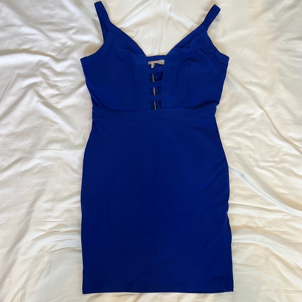 Blue dress